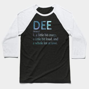 Dee Baseball T-Shirt